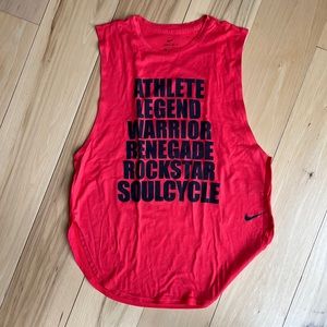 Soul Cycle Nike dry fit tank